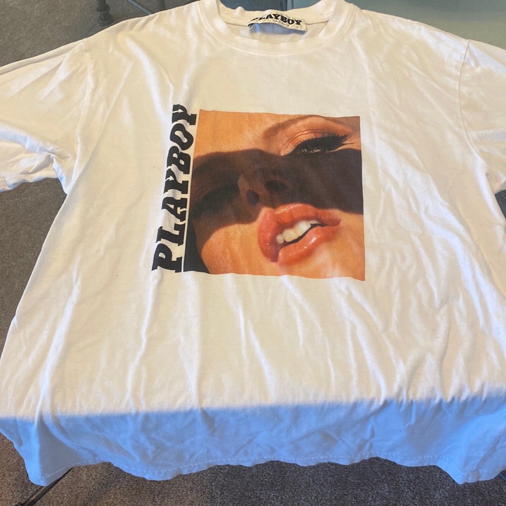 White Playboy T-Shirt